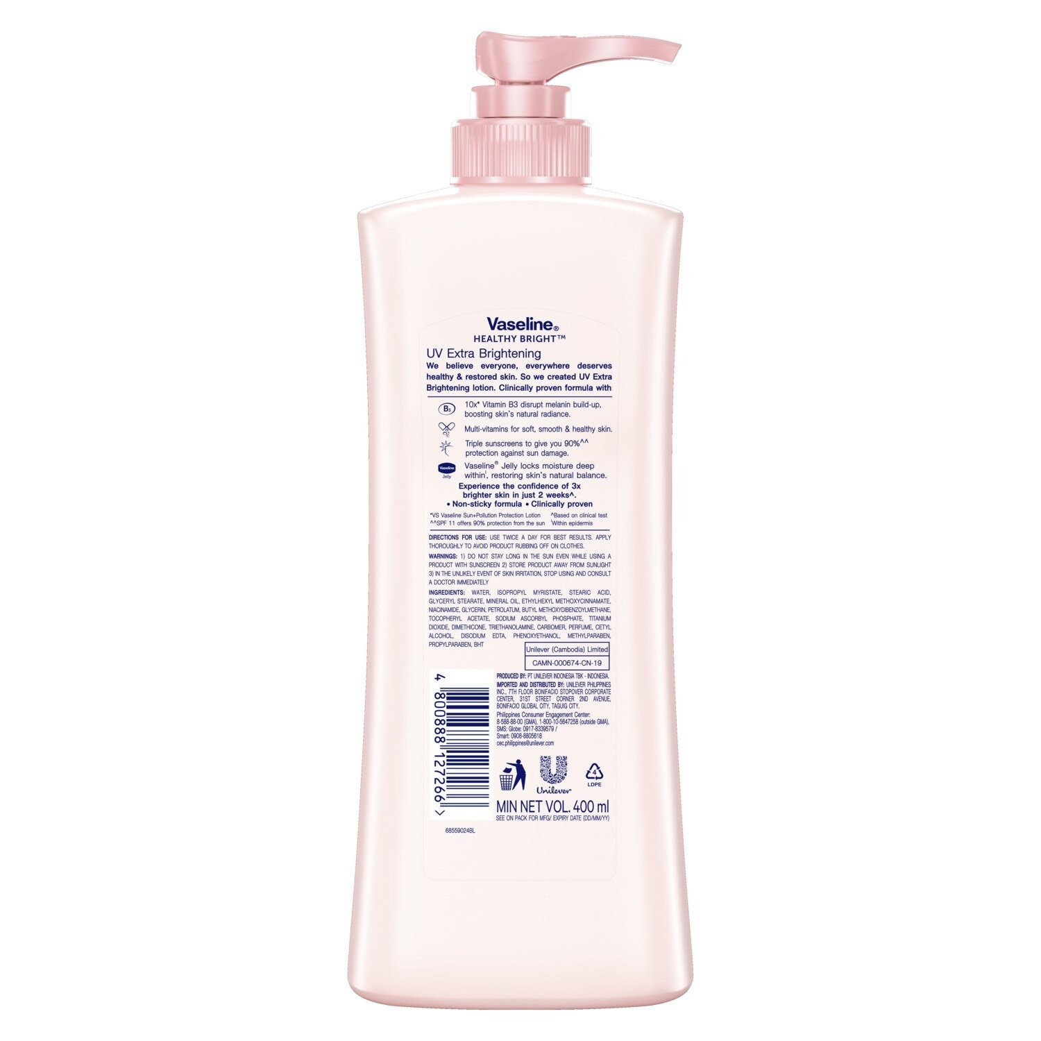 Lotion Healthy White 400ml