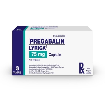 LYRICA Pregabalin 75mg 1 Capsule [PRESCRIPTION REQUIRED]