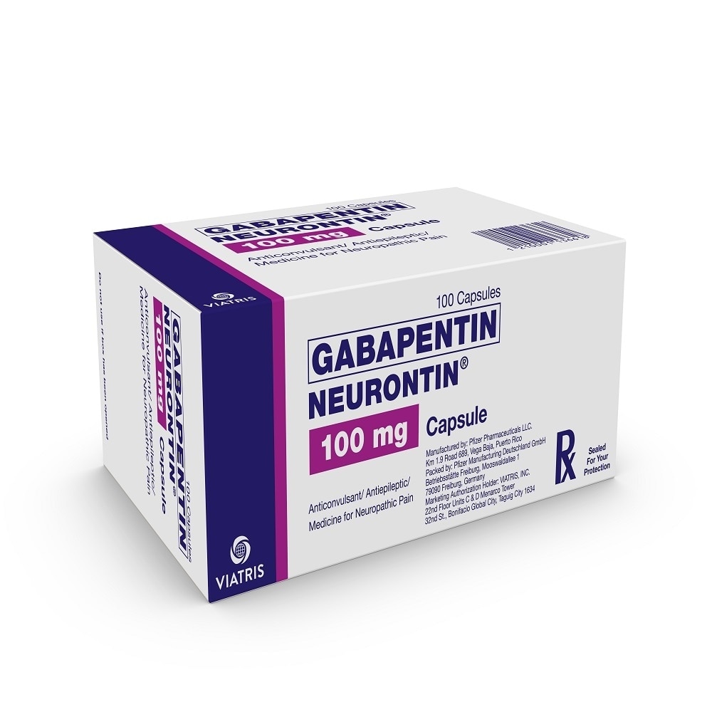 Gabapentin 100mg 1 Capsule [PRESCRIPTION REQUIRED]