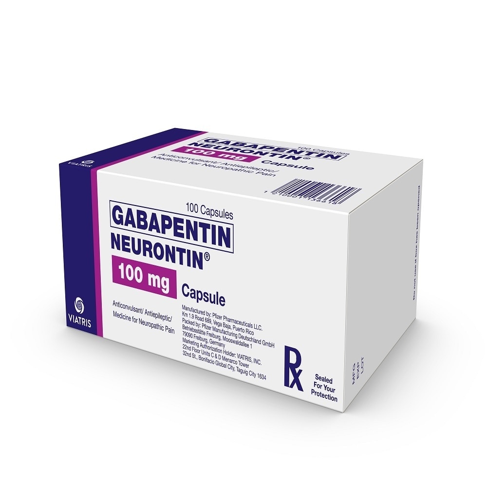 Gabapentin 100mg 1 Capsule [PRESCRIPTION REQUIRED]