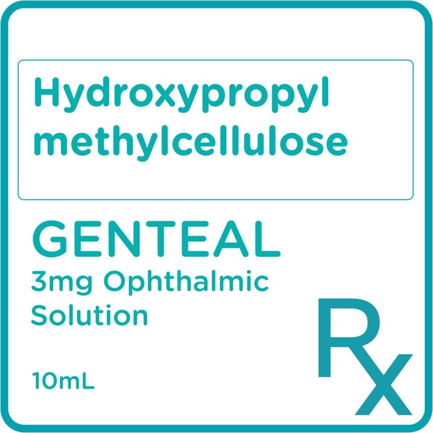 Hydroxypropyl Methylcellulose 3mg/g Ophthalmic Solution 10mL [PRESCRIPTION REQUIRED]