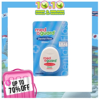 MED GUARD Dental Floss Waxed 50m55yard