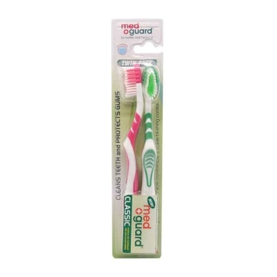 MED GUARD Classic Toothbrush Twin Pack