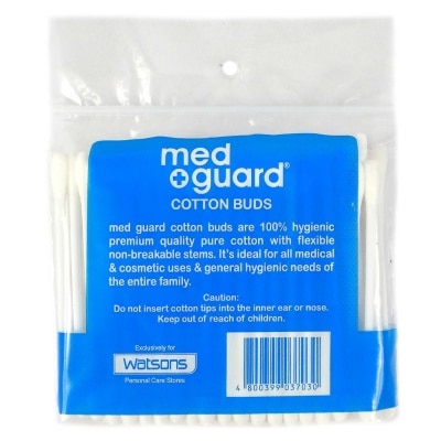 MED GUARD Cotton Buds White 200 Tips