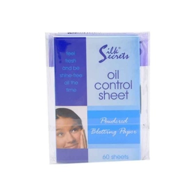 SILK SECRETS Oil Control Sheet Powder 60 sheets