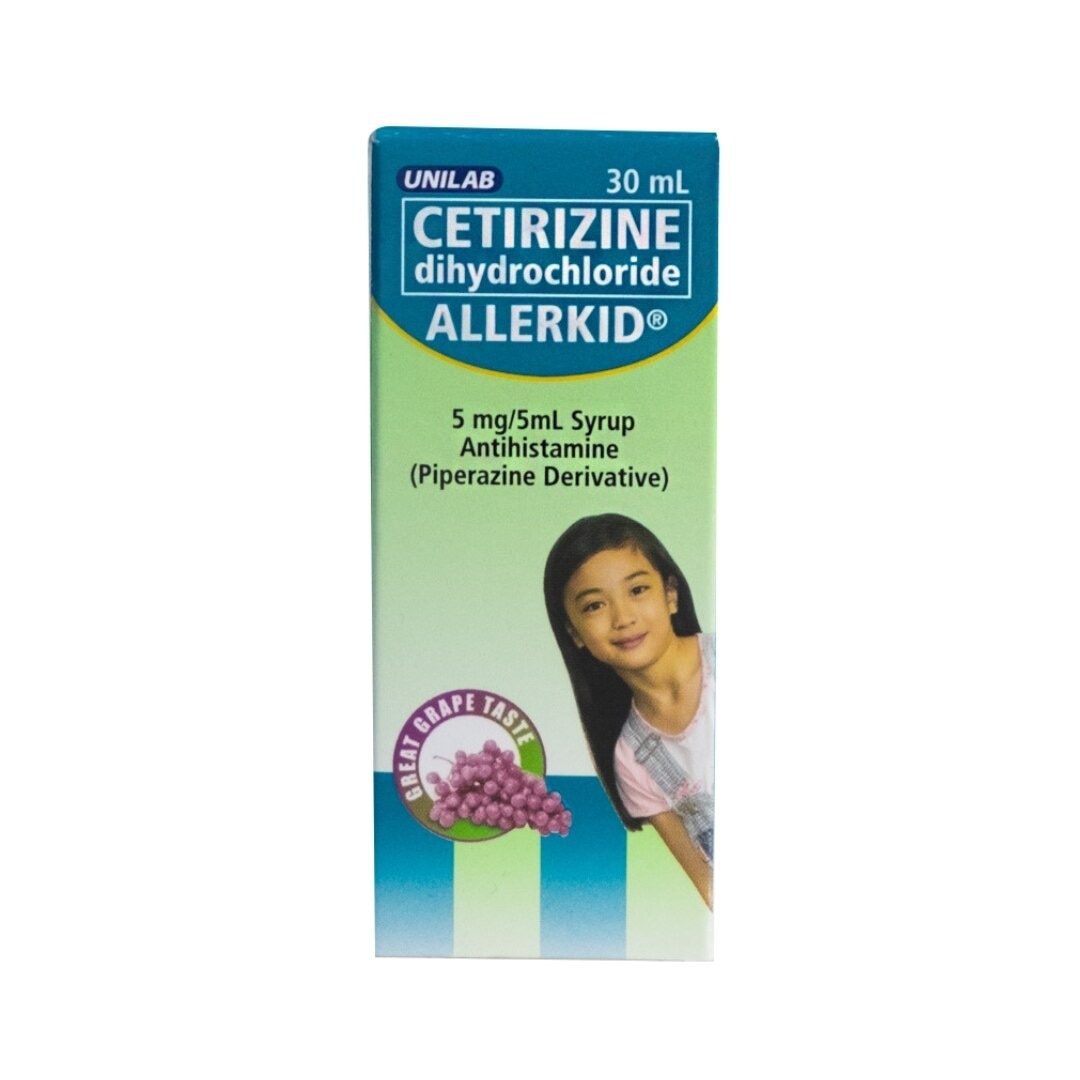 Cetirizine 5 mg/5 mL Syrup 30 mL Bottle