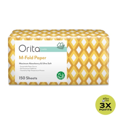 ORITA Interfolded Paper Towel 150 Sheets