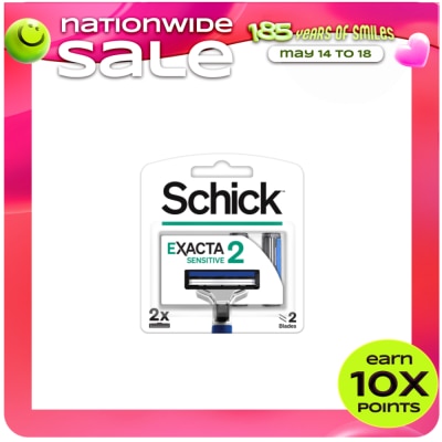 SCHICK - Exact2 System Sensitive 2 blades