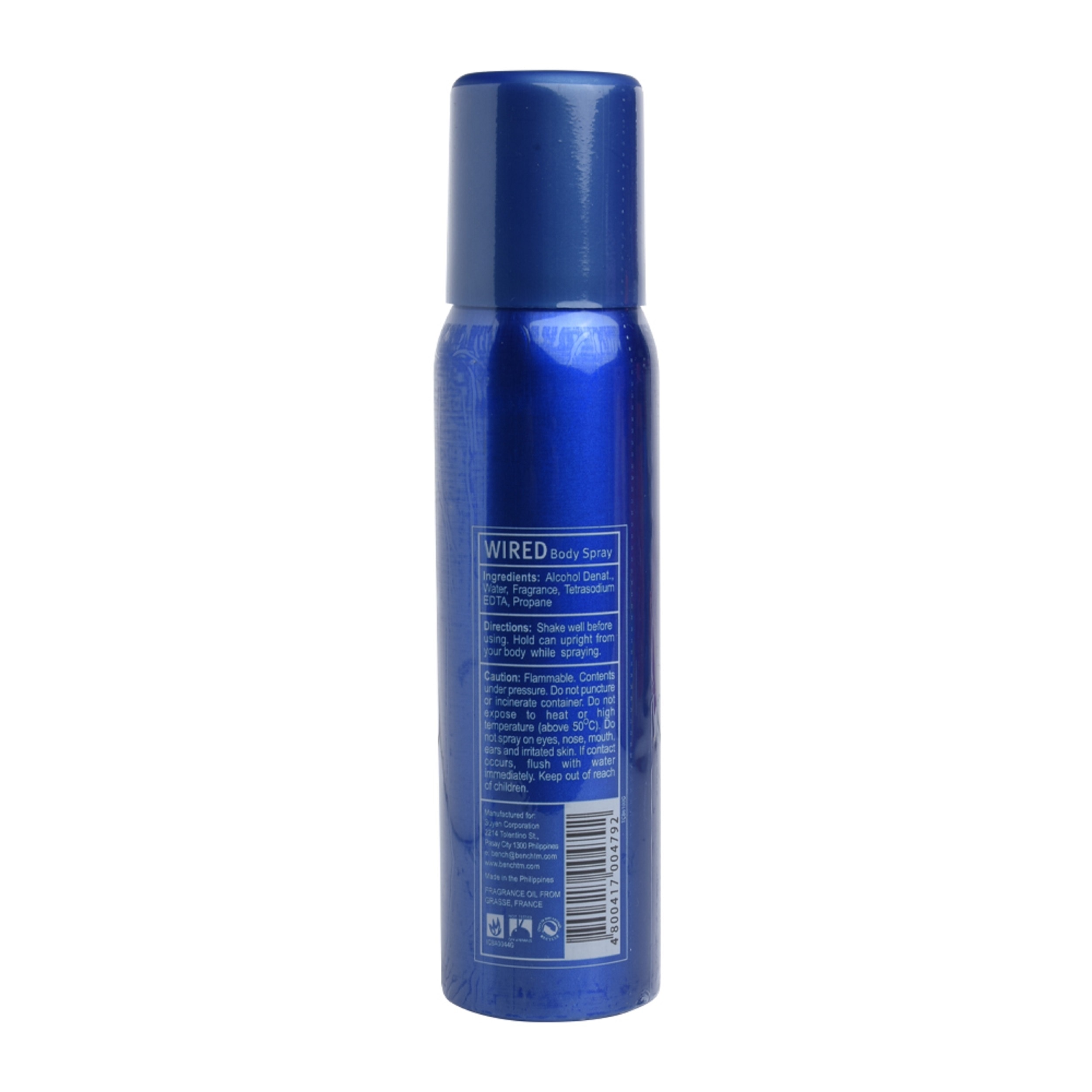 Body Spray Wired for Men 75g