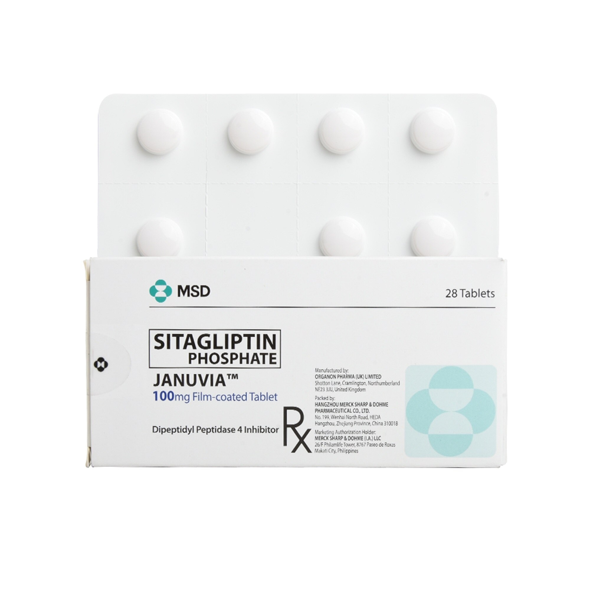 Januvia Sitagliptin 100mg 1 Tablet [Prescription Required]