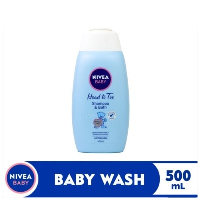 NIVEA Baby Head-To-Toe Wash with Calendula 500ml