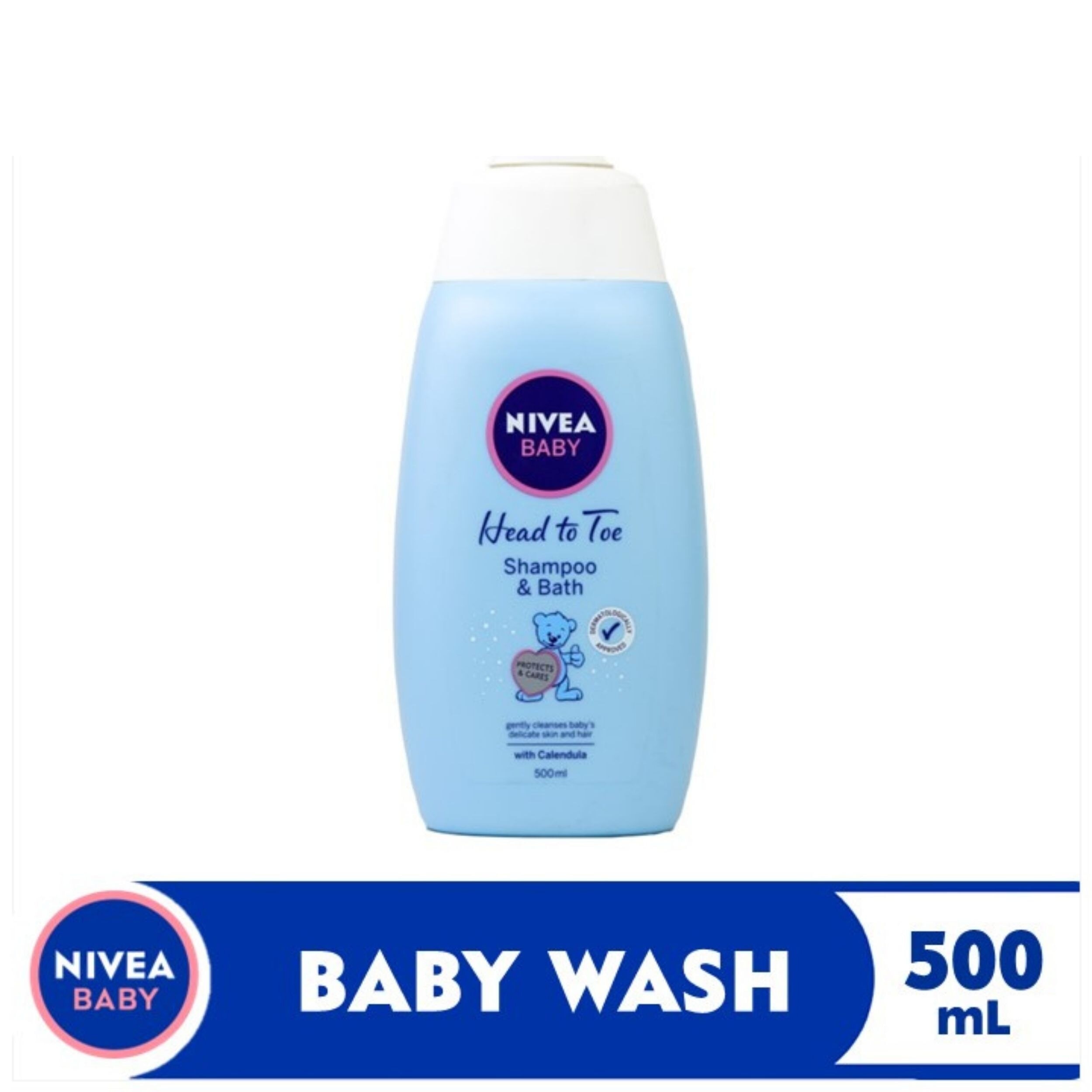 Baby Head-To-Toe Wash with Calendula 500ml