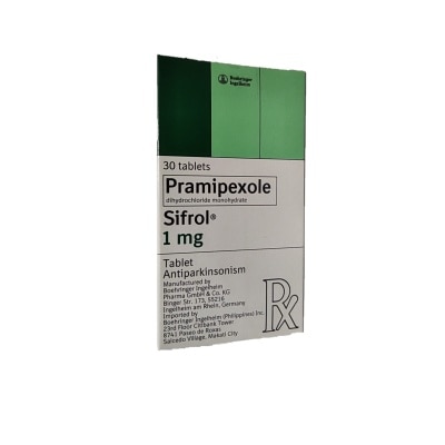 SIFROL Pramipexole Dihcl 1Mg 1 Tablet [PRESCRIPTION REQUIRED]