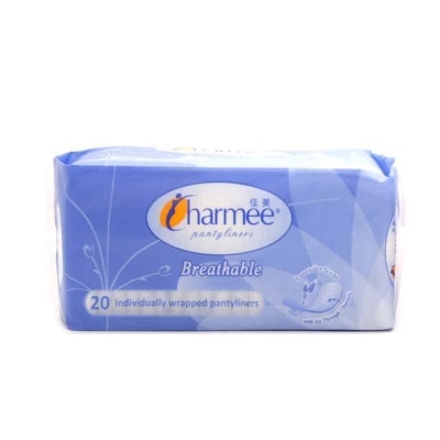 CHARMEE Pantyliner Breathable Lavander Scent  20liners