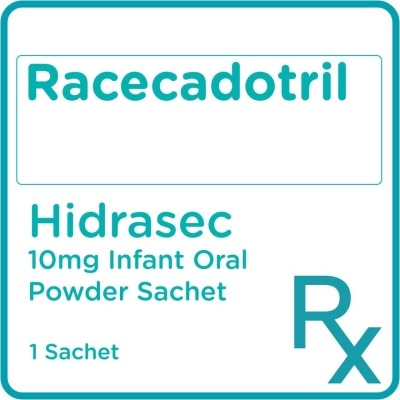 HIDRASEC Racecadotril 10mg 1 Infant Oral Powder [PRESCRIPTION REQUIRED]