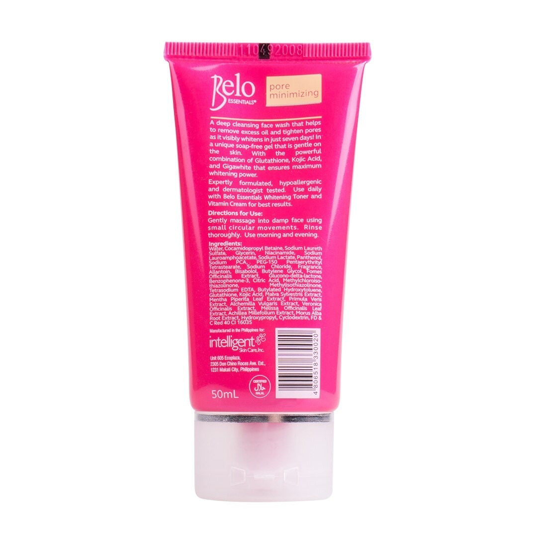 Essentials Pore Minimizing Whitening Face Wash 50ml