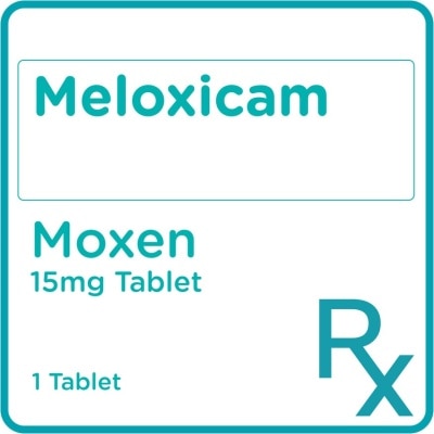 MOXEN Meloxicam 15mg 1 Tablet [PRESCRIPTION REQUIRED]