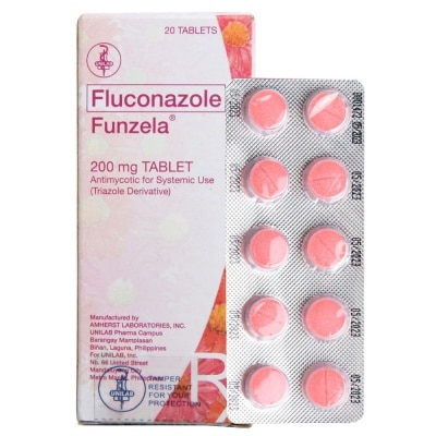 FUNZELA Fluconazole 200mg 1 Tablet [PRESCRIPTION REQUIRED]