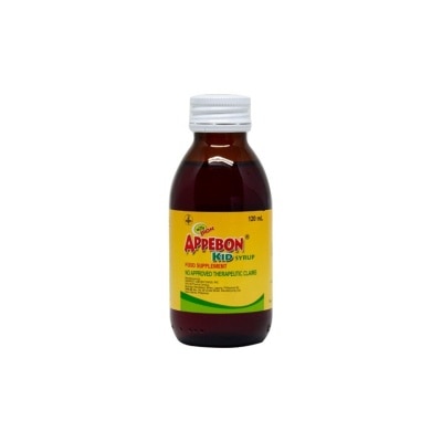 APPEBON Vitamin B1 Vitamin B6 Vitamin B12 Iron Lysine Kids Syrup 120ml