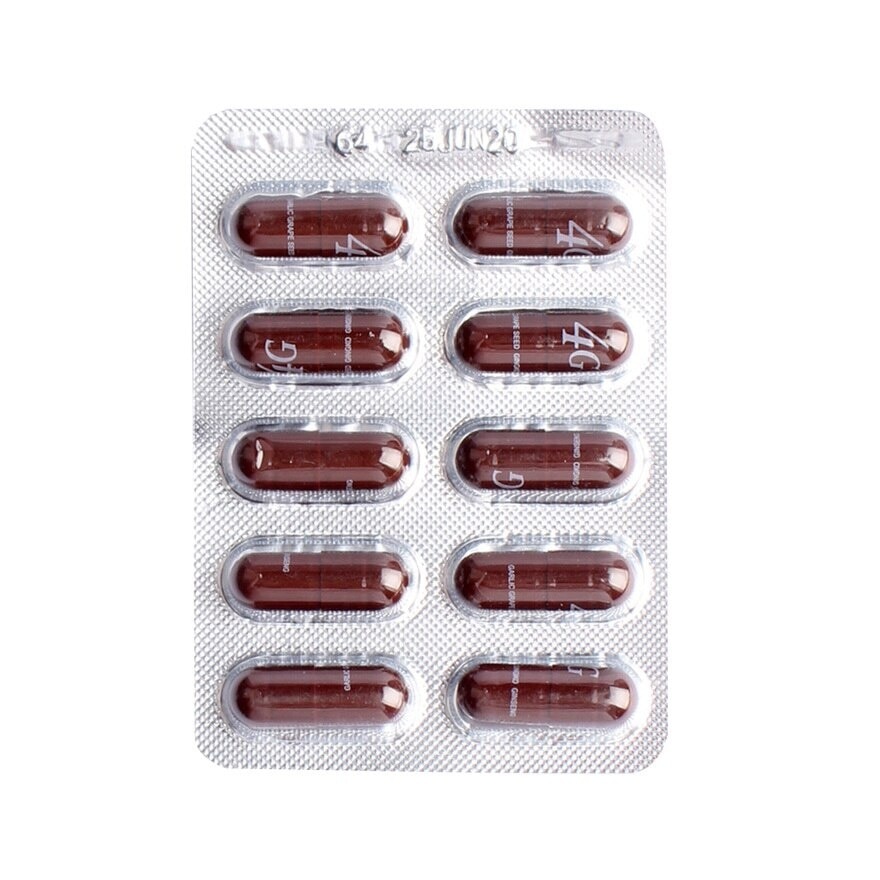 Ginkgo Biloba Garlic Ginseng Grape Seed Capsule 1 Capsule