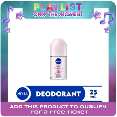 NIVEA - NIVEA Deodorant Pearl and Beauty Anti-Perspirant Roll-On 25ml