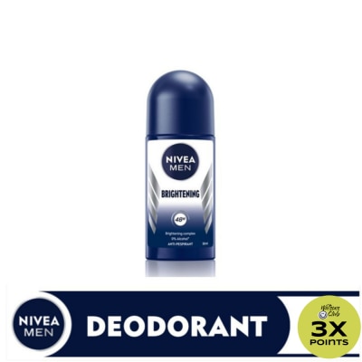 NIVEA NIVEA Men Deodorant Brightening Anti-Perspirant Roll-On 50ml