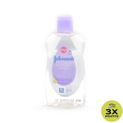 JOHNSONS BABY Johnson's Bedtime Baby Oil 50ml ml-Newborn,Lotion for Baby,Baby Essentials,Baby Care
