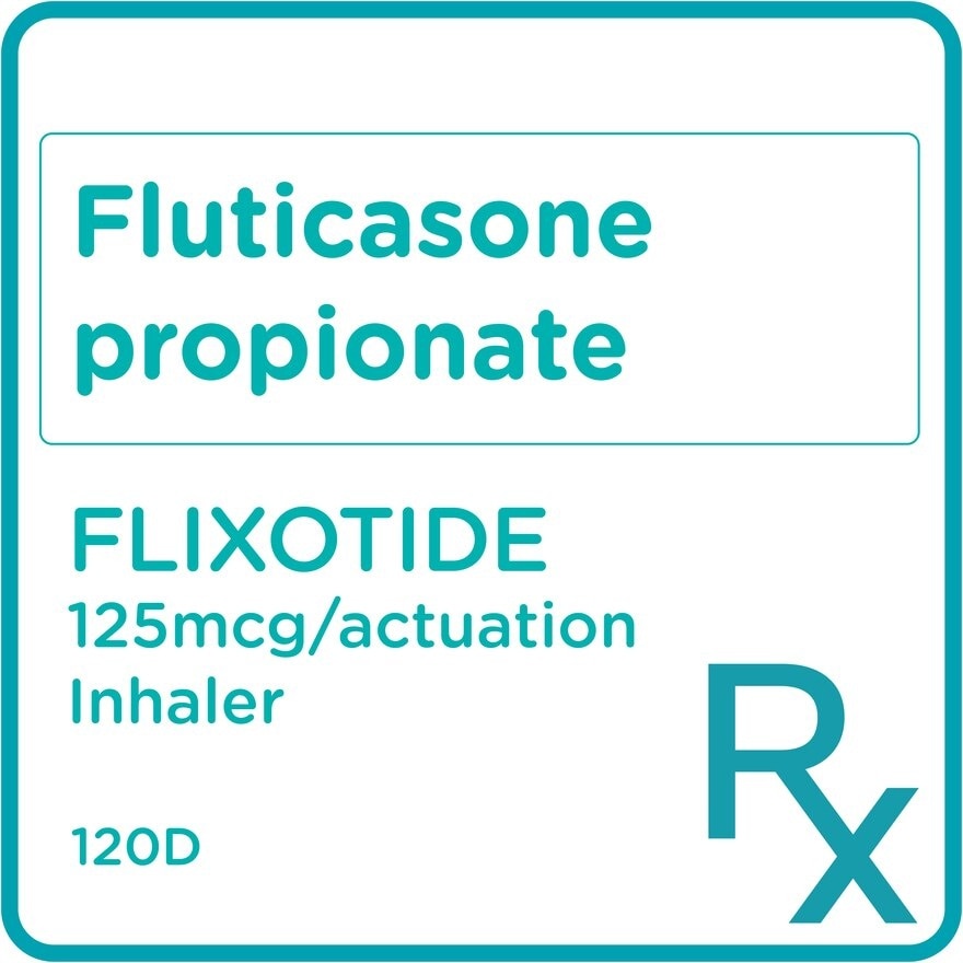 Fluticasone propionate 125mcg/actuation MDI [PRESCRIPTION REQUIRED]