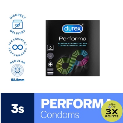 DUREX Condoms Performa 3s