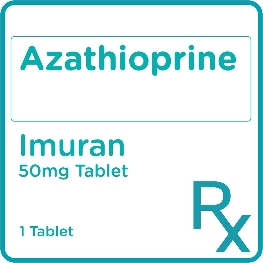 Azathioprine 50mg 1 Tablet [PRESCRIPTION REQUIRED]