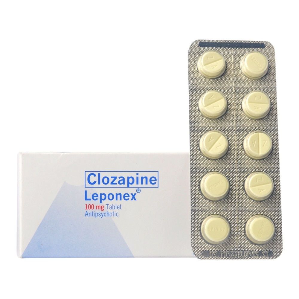 Clozapine 100Mg 1 Tablet [Prescription Required]