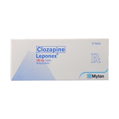 LEPONEX Clozapine 100Mg 1 Tablet [Prescription Required]