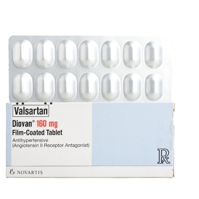 DIOVAN Valsartan 160Mg 1 Film-Coated Tablet [Prescription Required]