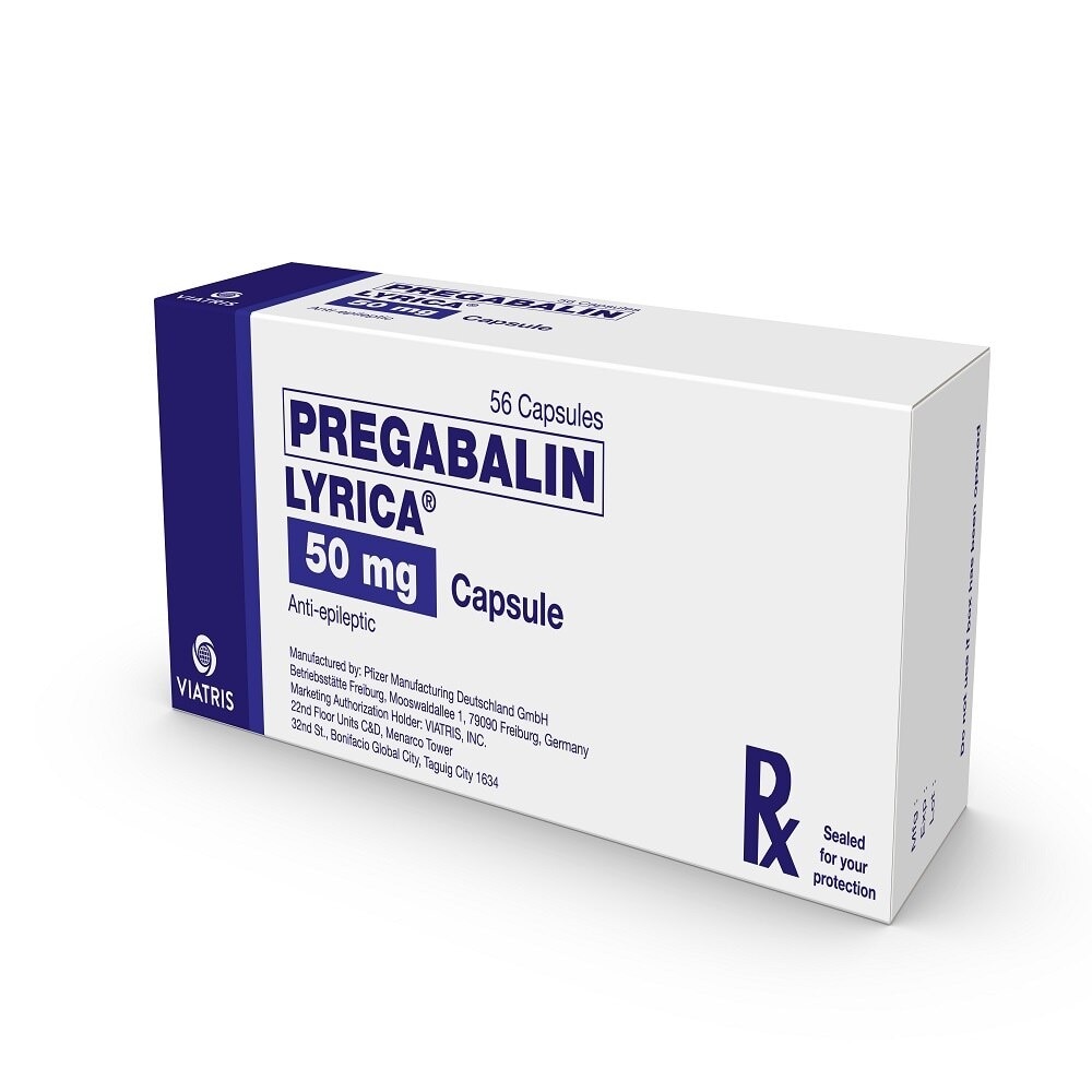 Pregabalin 50mg 1 Capsule [PRESCRIPTION REQUIRED]