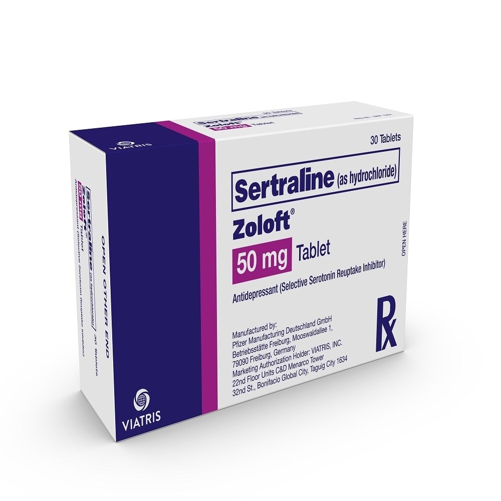 Sertraline Hydrochloride 50mg 1 Tablet [PRESCRIPTION REQUIRED]