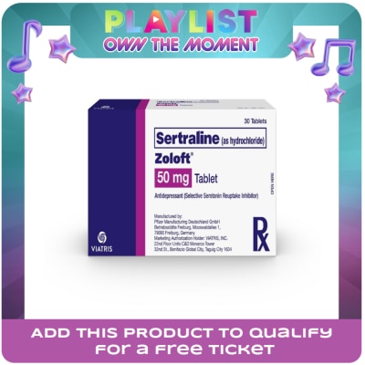 ZOLOFT - Zoloft 50mg Sold Per Piece [PRESCRIPTION REQUIRED]