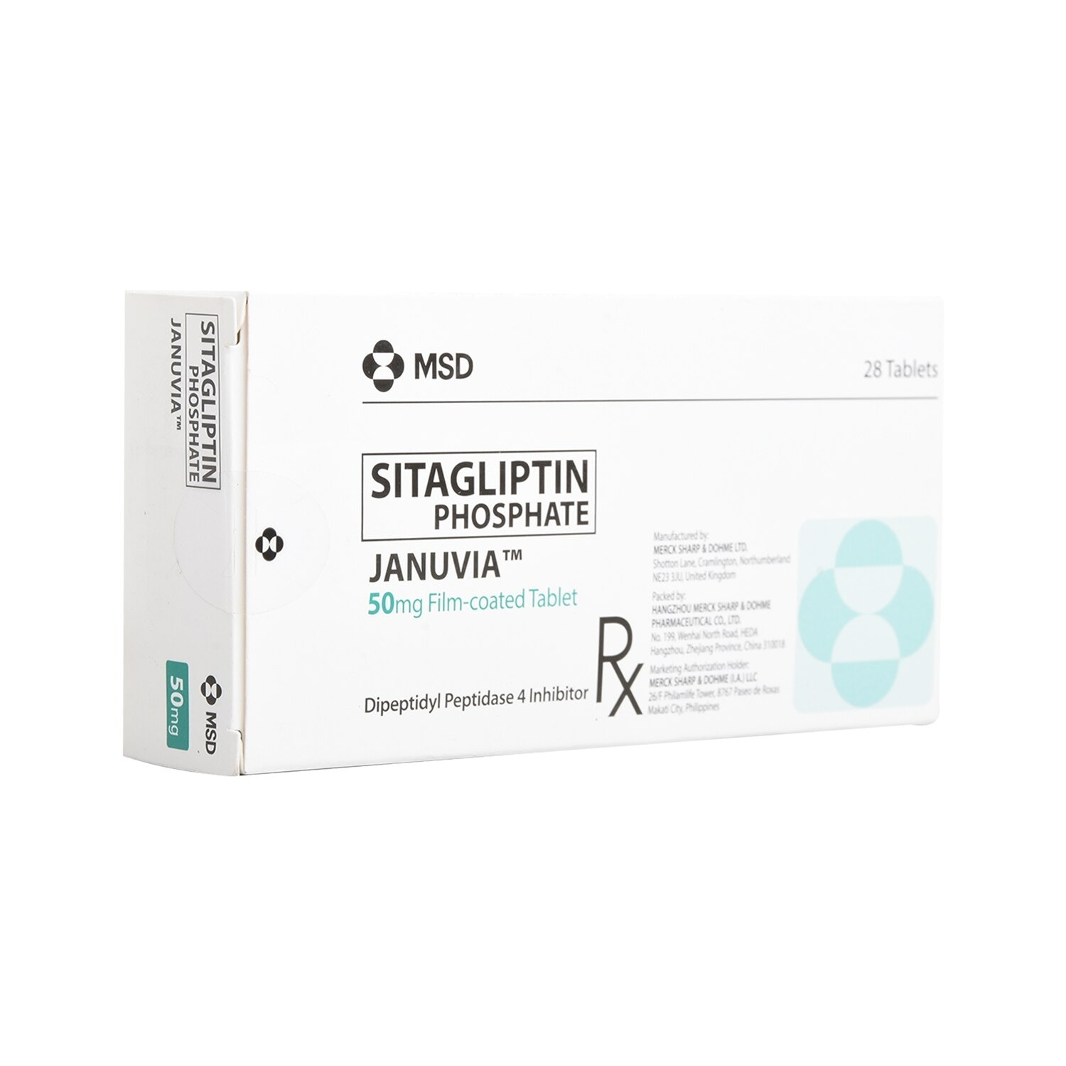 Januvia Sitagliptin 50mg 1 Tablet [Prescription Required]