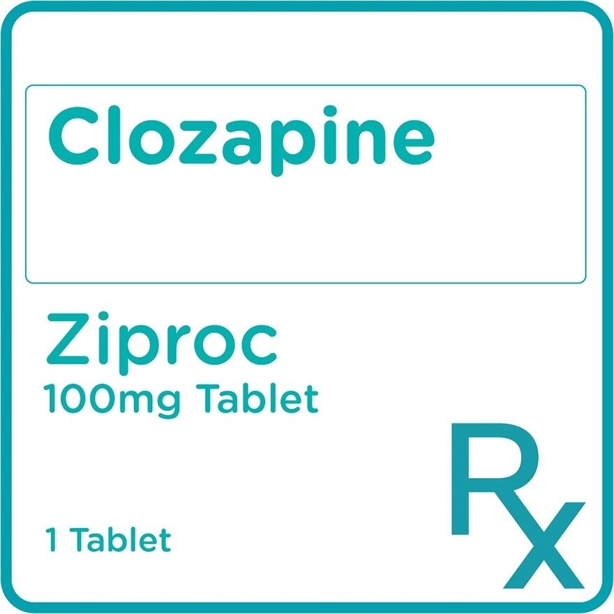 Clozapine 100mg [PRESCRIPTION REQUIRED]