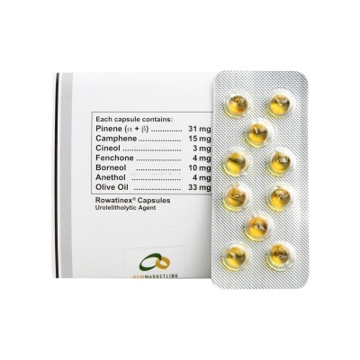 ROWATINEX ROWATINEX Pinene + Camphene + Cineol + Menthone + Menthol + Borneol Sold Per Piece [PRESCRIPTION REQUIRED]