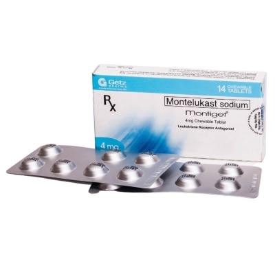 MONTIGET Montelukast Na 4mg 1 Tablet [PRESCRIPTION REQUIRED]