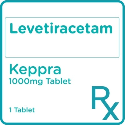 KEPPRA Levetiracetam 1000mg 1 Tablet [PRESCRIPTION REQUIRED]