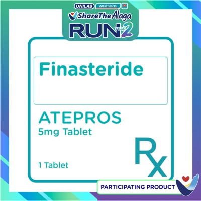 ATEPROS Finasteride 5mg 1 Tablet [PRESCRIPTION REQUIRED] image