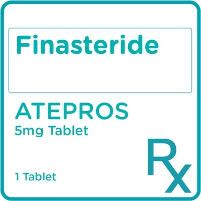 ATEPROS Finasteride 5mg 1 Tablet [PRESCRIPTION REQUIRED]