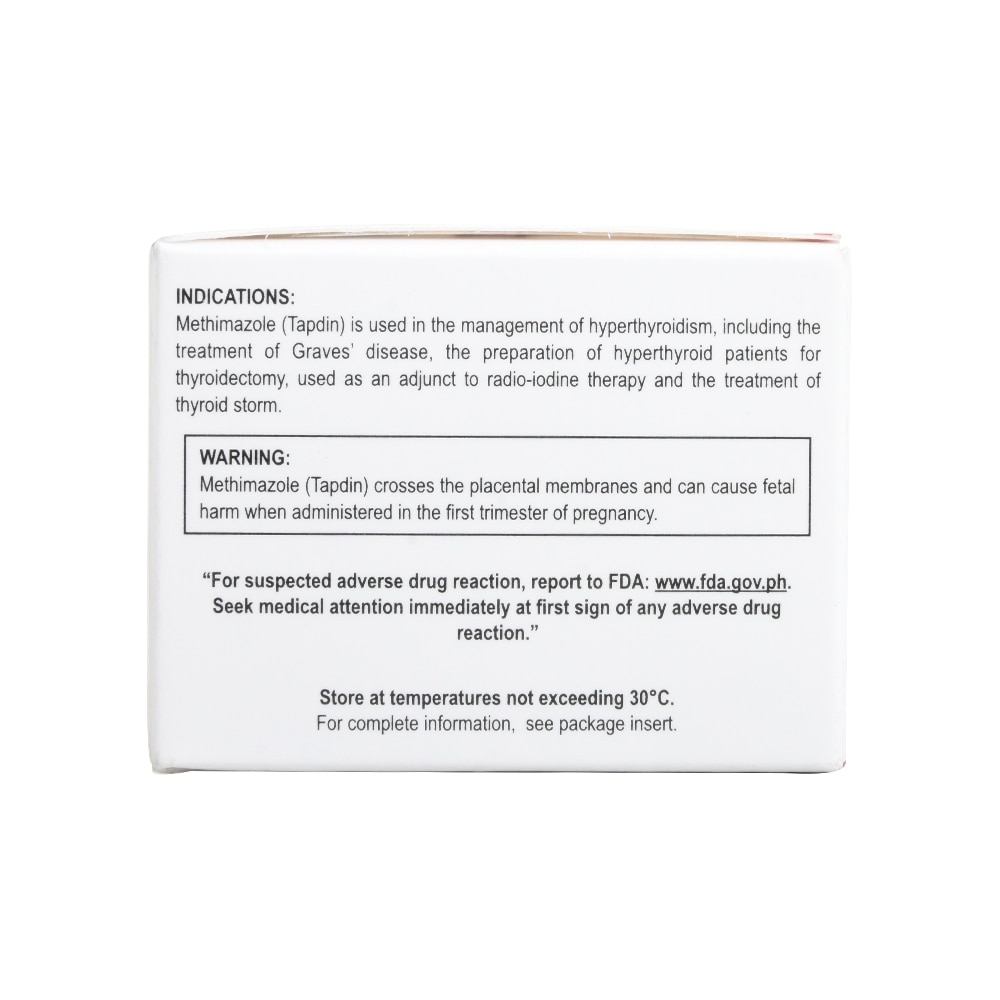 Methimazole 20mg 1 Tablet [PRESCRIPTION REQUIRED]