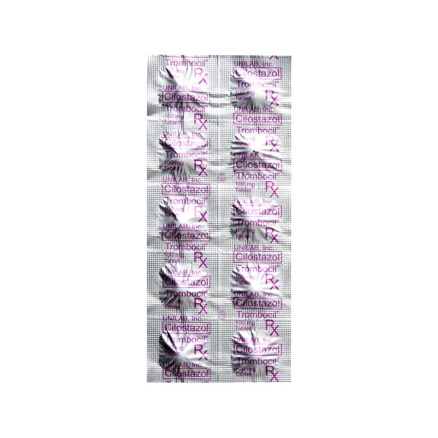 Trombocil Cilostazol 100mg 1 Tablet [Prescription Required]