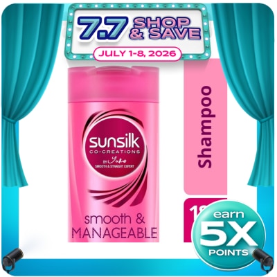SUNSILK - Shampoo Smooth & Manageable 180ml