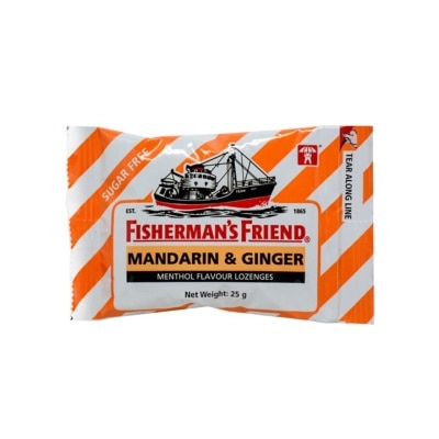 FISHERMANS FRIEND Mandarin and Ginger 25g 1s