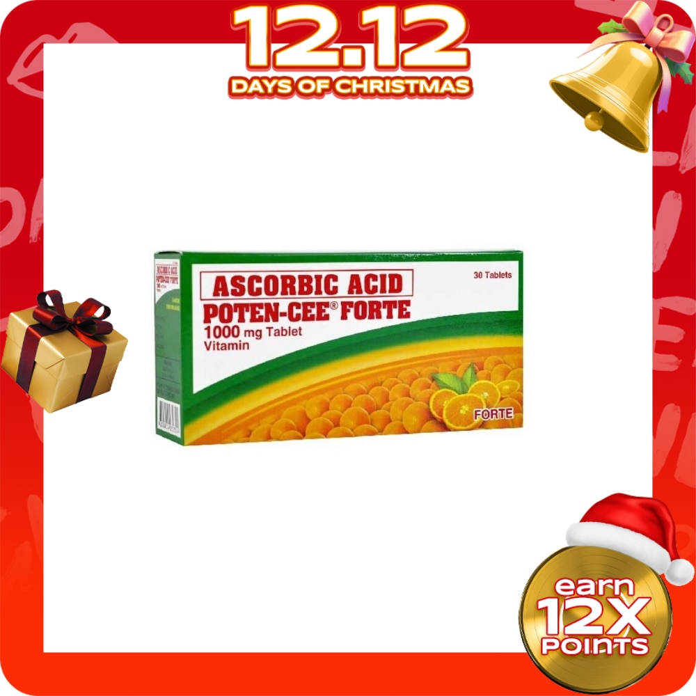 Ascorbic Acid 1000mg Forte Tablet 30 Tablets