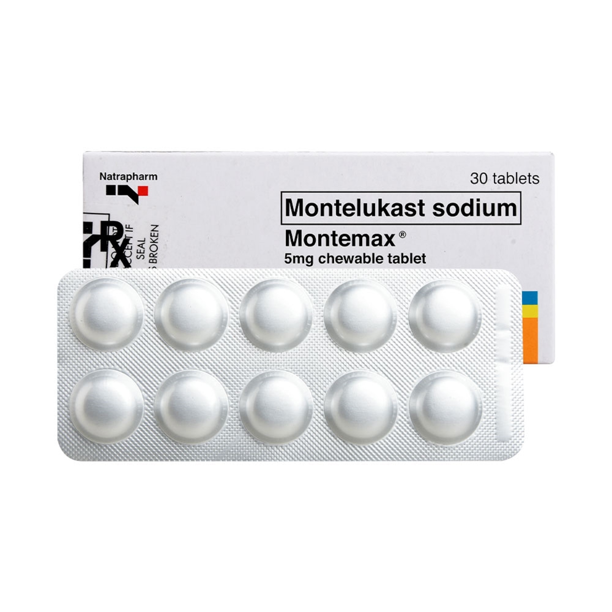 Montelukast Sodium 5mg 1 Chewable Tablet [PRESCRIPTION REQUIRED]