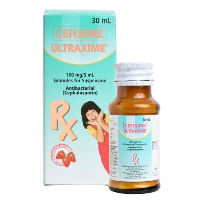 ULTRAXIME Cefixime 100mg/5mL Suspension 30mL [PRESCRIPTION REQUIRED]